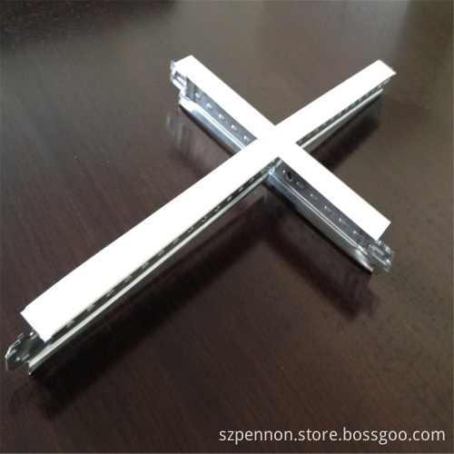 Flat T Grid T Bar Suspensiion Ceiling System